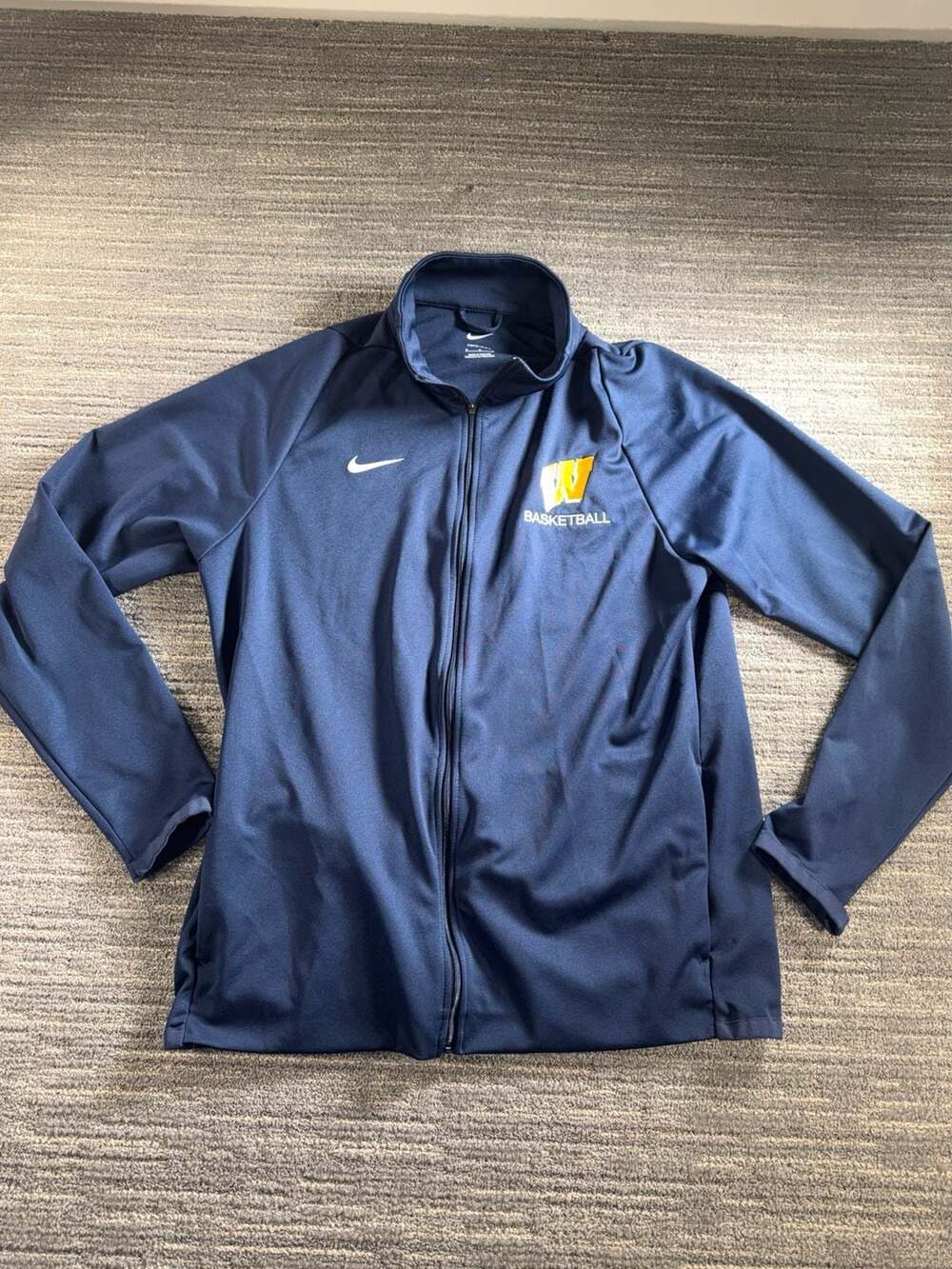 Nike University of Washington Huskies Basketball Dri-FIT Full-Zip Jacket Size M